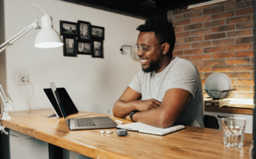 Man finding out the myths of debt relief